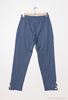 Picture of PLUS SIZE STRETCH TROUSERS WITH ANKLE CRISS CROSS